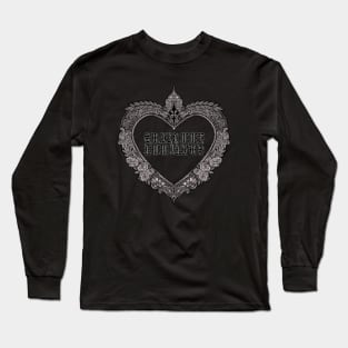 Eww Heart frame Long Sleeve T-Shirt
